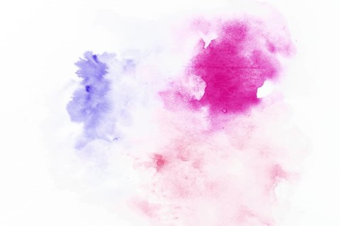 Violet fuchsia drops watercolor. Resolution and high quality beautiful photo