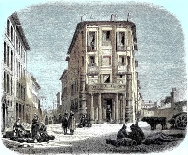 View of the House of Poussin