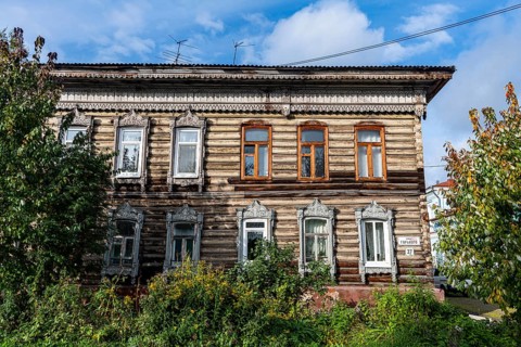 Old wooden house
