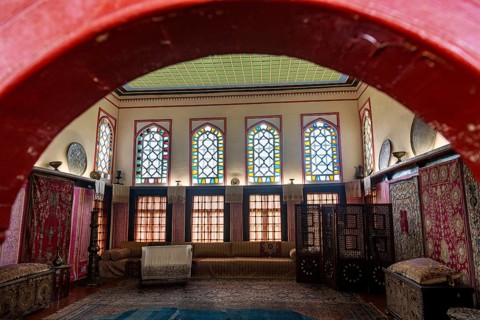 Beautiful interior of the Khan's Palace