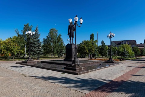 Town square of Buzuluk