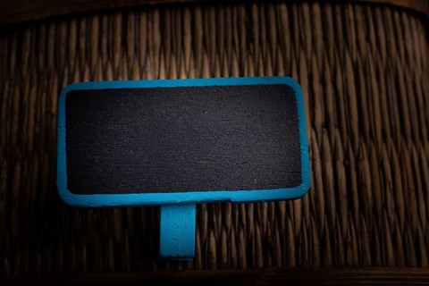 Mini size notice board made of wood