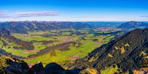 Panorama from Rubihorn