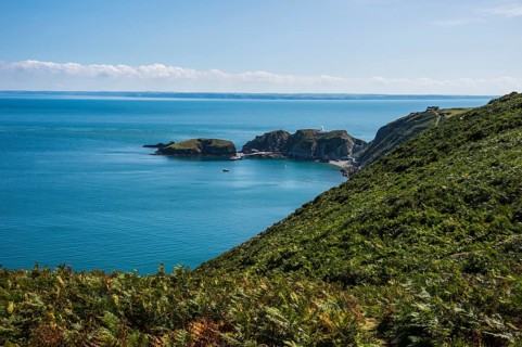 Coastline of the Island of Lundy