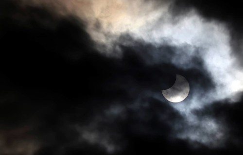 Partial solar eclipse