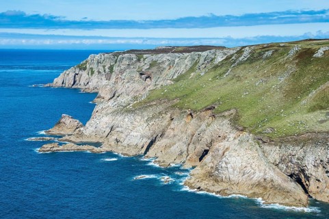 Coastline of the Island of Lundy