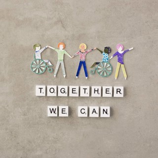 Together we can help concept. Resolution and high quality beautiful photo