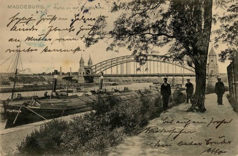 The Koenigsbruecke in Magdeburg