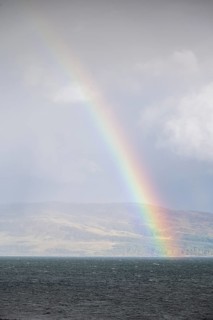 Rainbow at Loch Linnhe