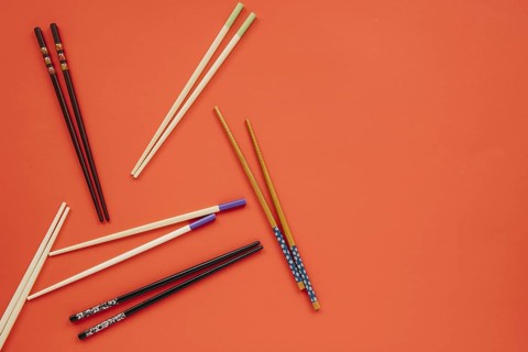 Nice chopsticks red