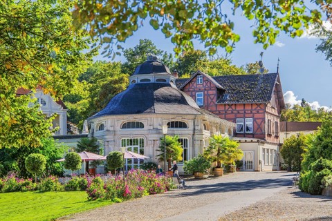 Wandelhalle am spa hotel im Kurgarten