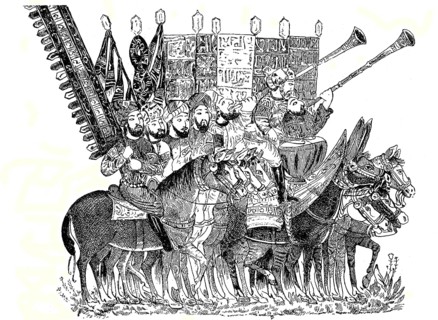 The Arabian Army around 730