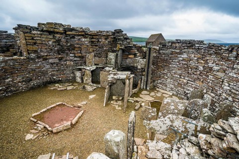 Iron age build Broch of Gurness