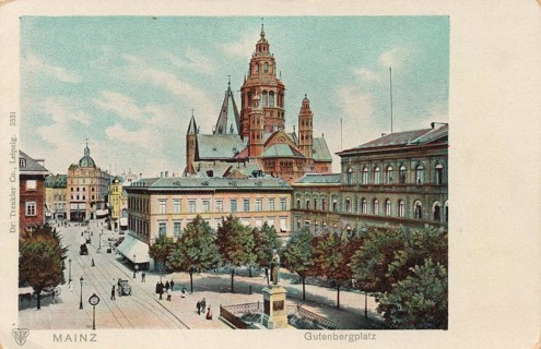 Gutenbergplatz in Mainz