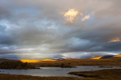Sunset at Loch Ba