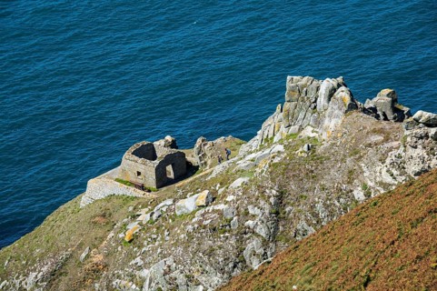 Old fortification on the Island of Lundy