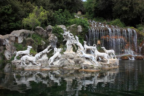 Diana and Actaeon Fountain in the Castle Park
