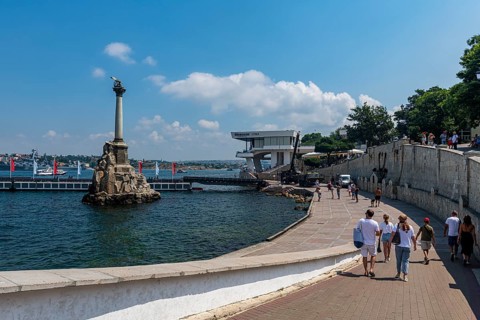 Monument to the Sunken Ships in Sevastopol