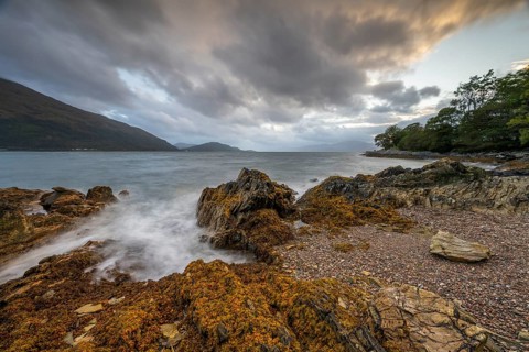 Evening atmosphere at Loch Linnhe