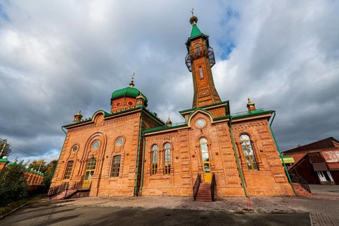 Red mosque
