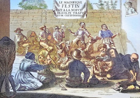 Mockery of a beggar's wedding