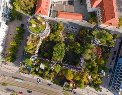 Drone shot