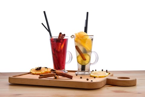 Hot fruit drinks