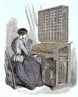 Manufacture of silk fabrics