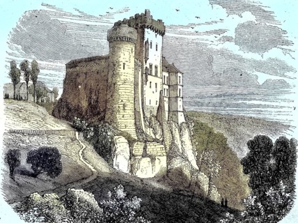 Chateau de Hollenfeltz in 1884