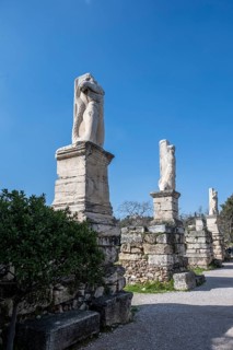 Columns at the Odeion of Agrippa