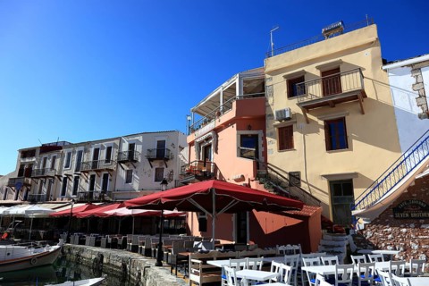 Harbour town of Rethymno