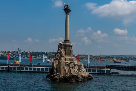 Monument to the Sunken Ships in Sevastopol