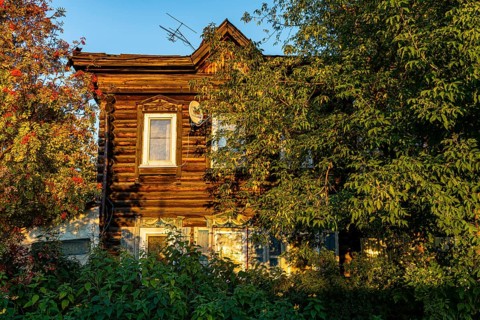 Old wooden house