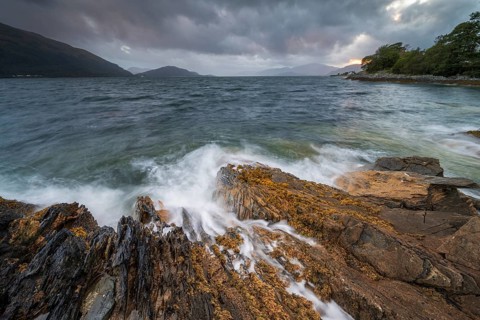 Evening atmosphere at Loch Linnhe