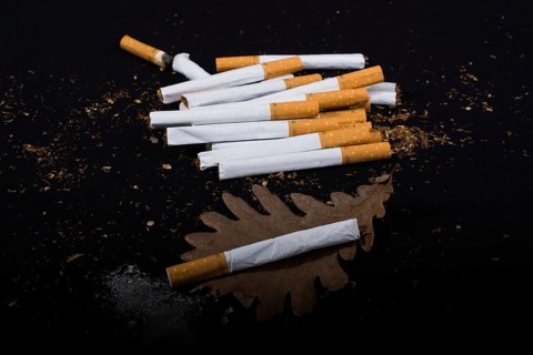 World No Tobacco Day poster for say no smoking concept