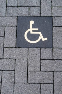 Pictogram wheelchair user