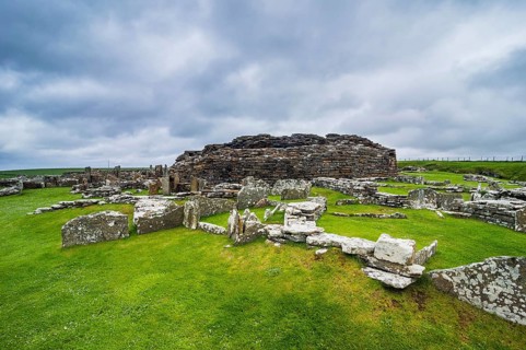Iron age build Broch of Gurness