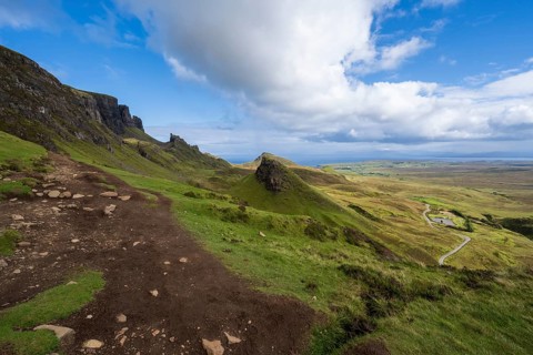 Quiraing Rock Landscape