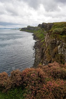 Coast at Kilt Rock Waterfall