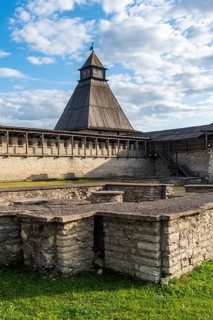 The kremlin of the Unesco site Pskov