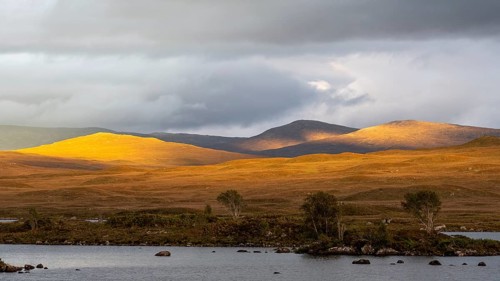 Sunset at Loch Ba