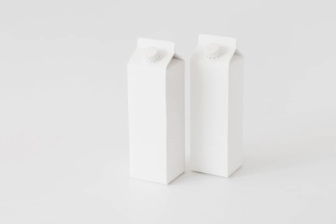 Carton containers dairy produce