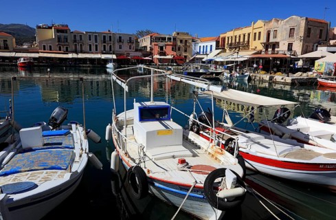 Harbour town of Rethymno