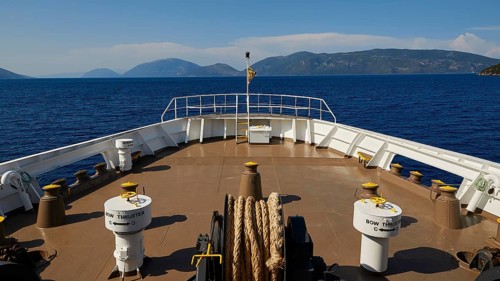 Arrival by ship