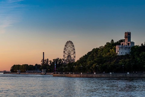 Khabarovsk on the Amur river
