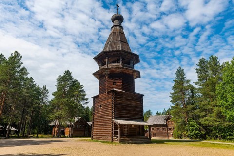 Wooden belltower