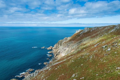 Coastline of the Island of Lundy