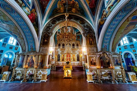Interior of the Holy Savior Parish