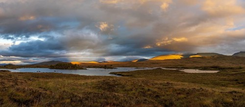 Sunset at Loch Ba