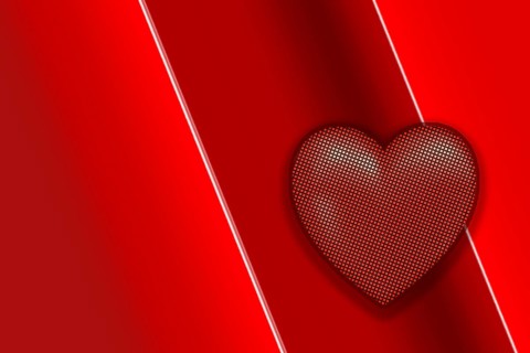 Connected hearts for love background for happy valentines day card for love